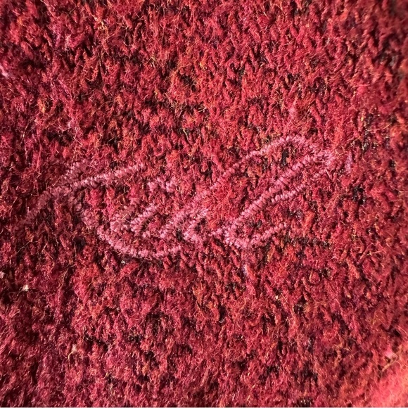 Kuhl Women’s Tara Alpaca Fleece Full Zipper Jacket Coat Wine Size L - Picture 6 of 11